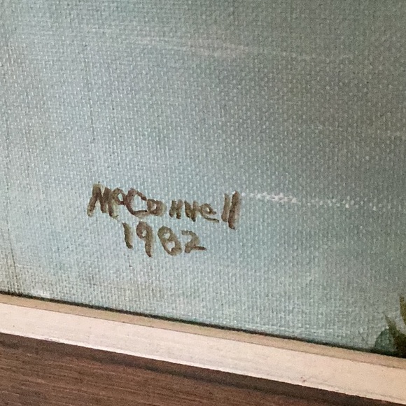 Original Oil McConnell 1982 - Picture 12 of 16